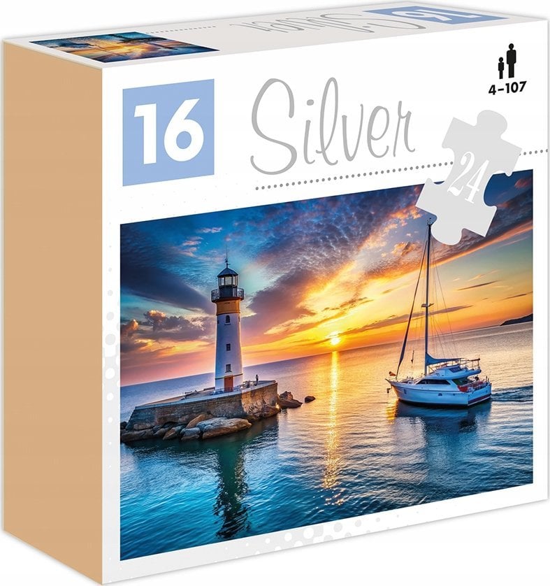Alexander Silver Puzzle Latarnia morska 24 elementy