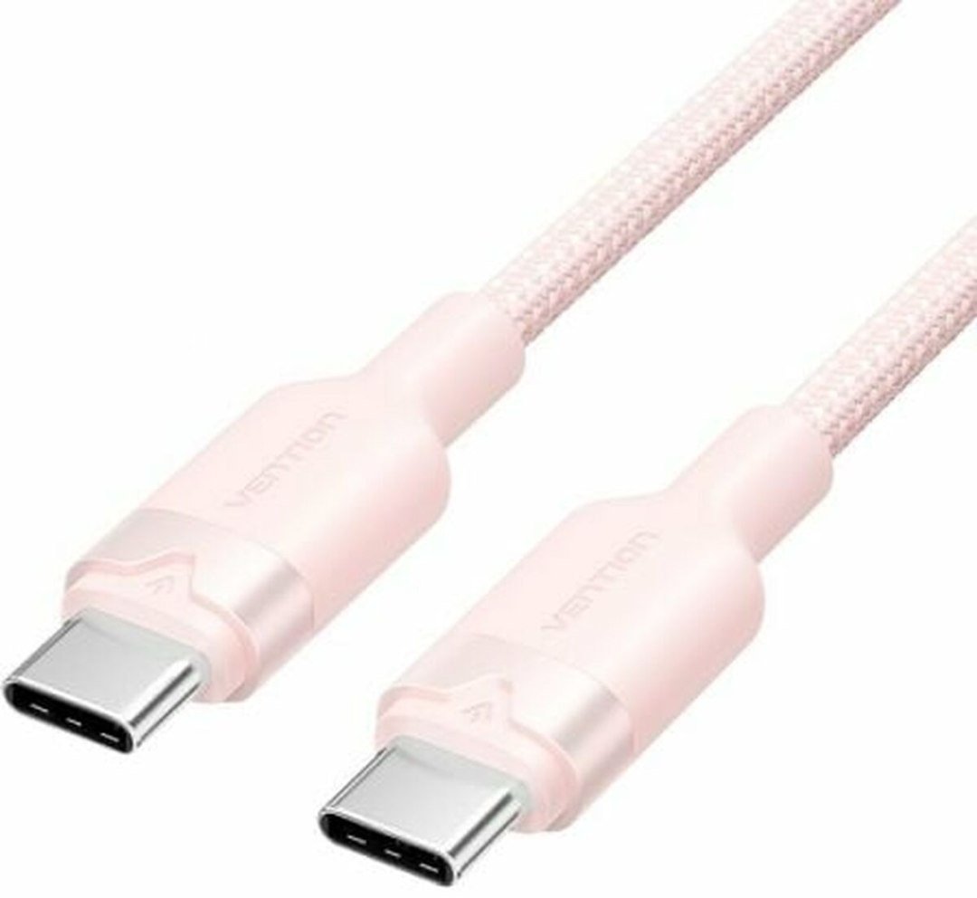 Kabel USB Vention USB-C - USB-C 2 m Różowy (S9915443)