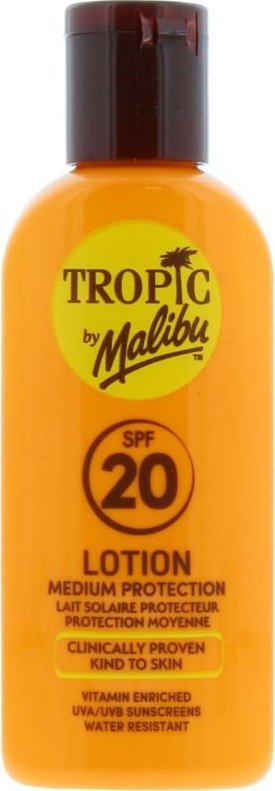 Malibu Tropic By Malibu Lotion SPF20 Wodoodporny Balsam 100ml