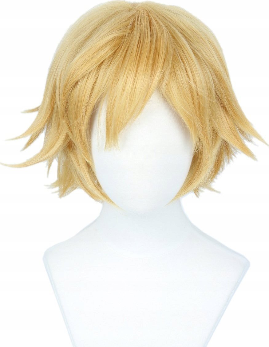 Korbi PERUKA CZARNY KOT WŁOSY PRZEBRANIE W46 BIEDRONKA