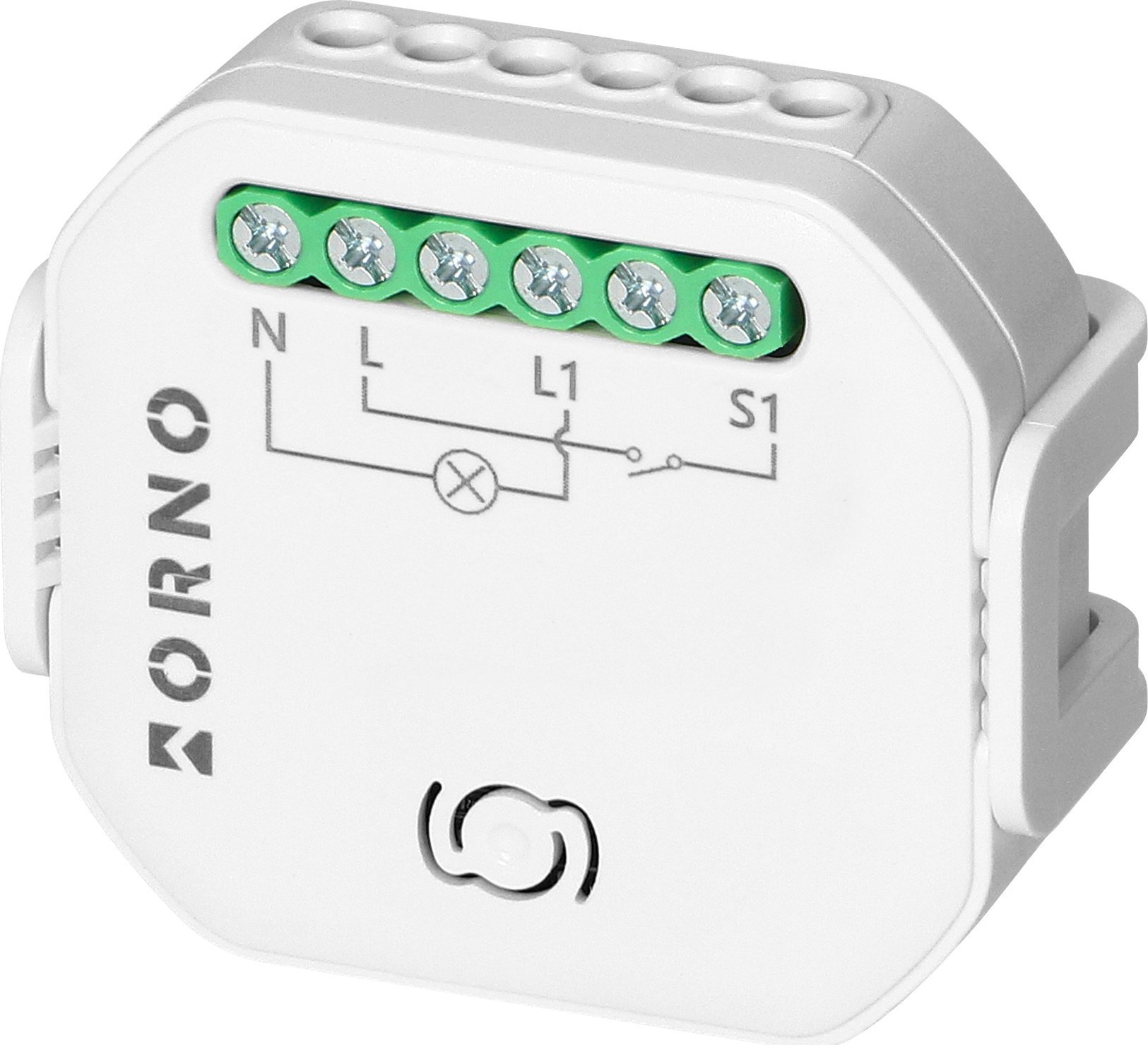 Orno Przekaźnik dopuszkowy 1-kanałowy Tuya Smart Wi-Fi+BLE