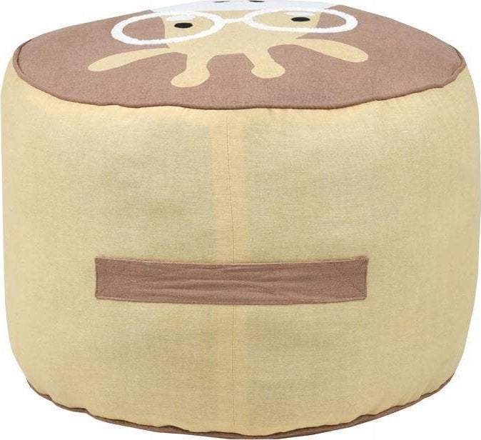 Pufa dla dziecka COQUIN zebra, Ø 40 cm