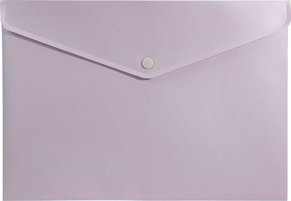 Biurfol Teczka kopertowa koperta na zatrzask A4 PP różowa soft touch BIURFOL