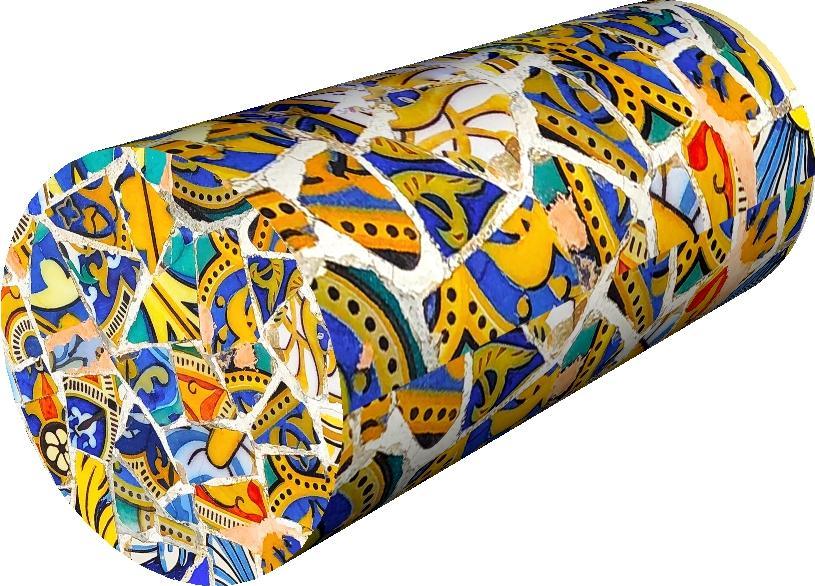 Bertoni-arco Poduszka Wałek - MADRYT - 15x40 cm