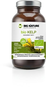 Big Nature Kelp suplement diety 200szt.