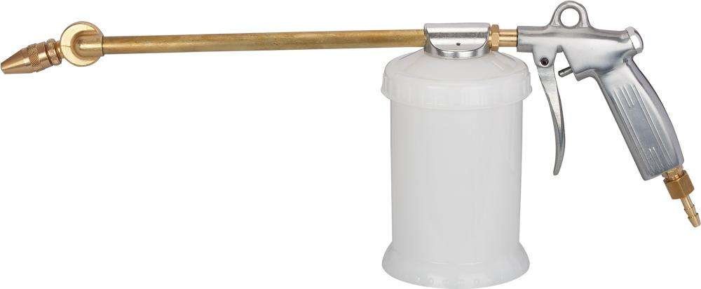 Pistolet natryskowy z dyszą obrotową,1l,z tworzywa szt.,biały 2-6 bar,złącze