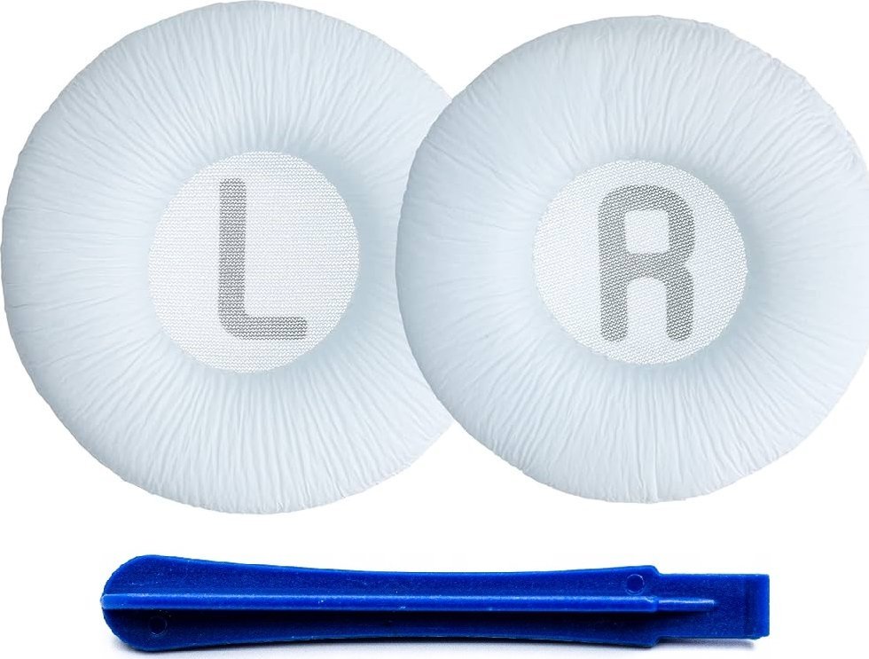 Litago NAUSZNIKI DO JBL TUNE 450 460 500 600 BT E35 T450 T460 T500 T600 PADY GĄBKI białe