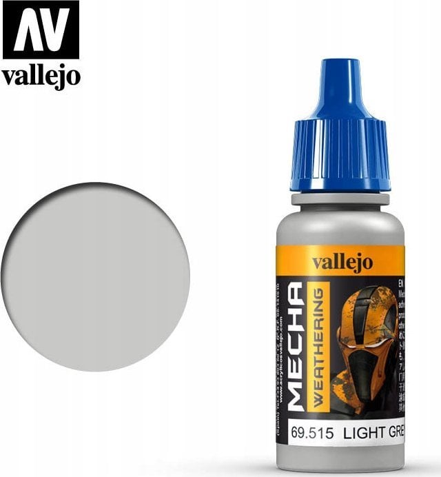 Vallejo Vallejo: 69.515 - Mecha Weathering - Light Grey Wash (17 ml)