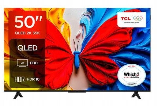 Telewizor TCL 50V5C Telewizor 127 cm (50") Full HD Smart TV Czarny