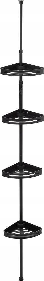 5five Teleskopowa półka pod prysznic, 4 kosze, 20,5 x 20,5 x 240 cm