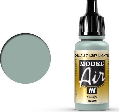 Vallejo Vallejo Model Air Light Blue RLM76 71.257 uniwersalny