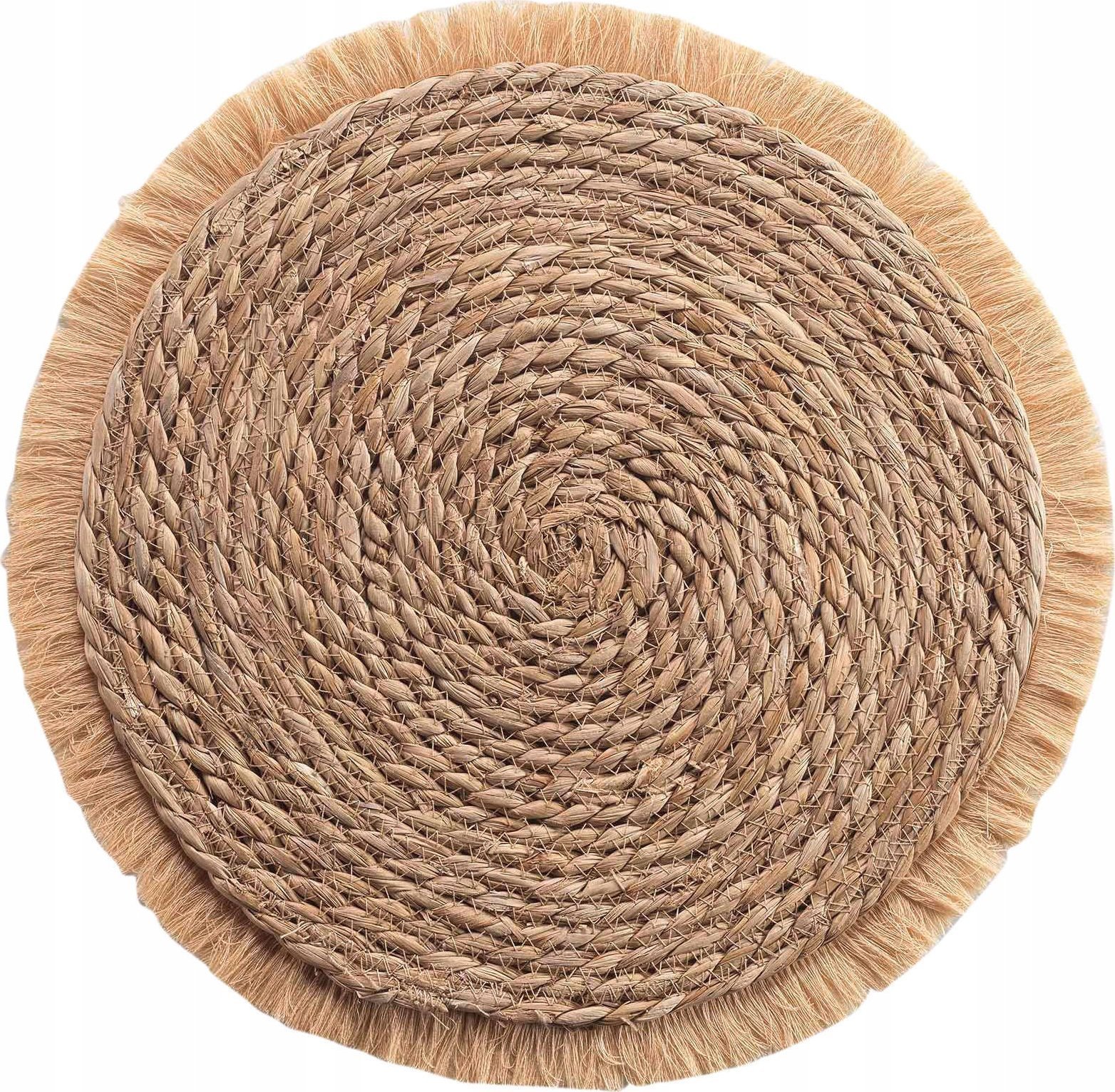 Douceur d`Interieur Słomiana podkładka pod talerz OSLO, Ø 38 cm