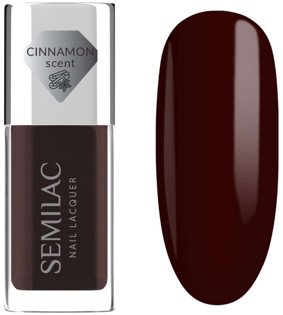 Semilac Nail Lacquer Klasyczny lakier do paznokci 9ml Wine Red (112)