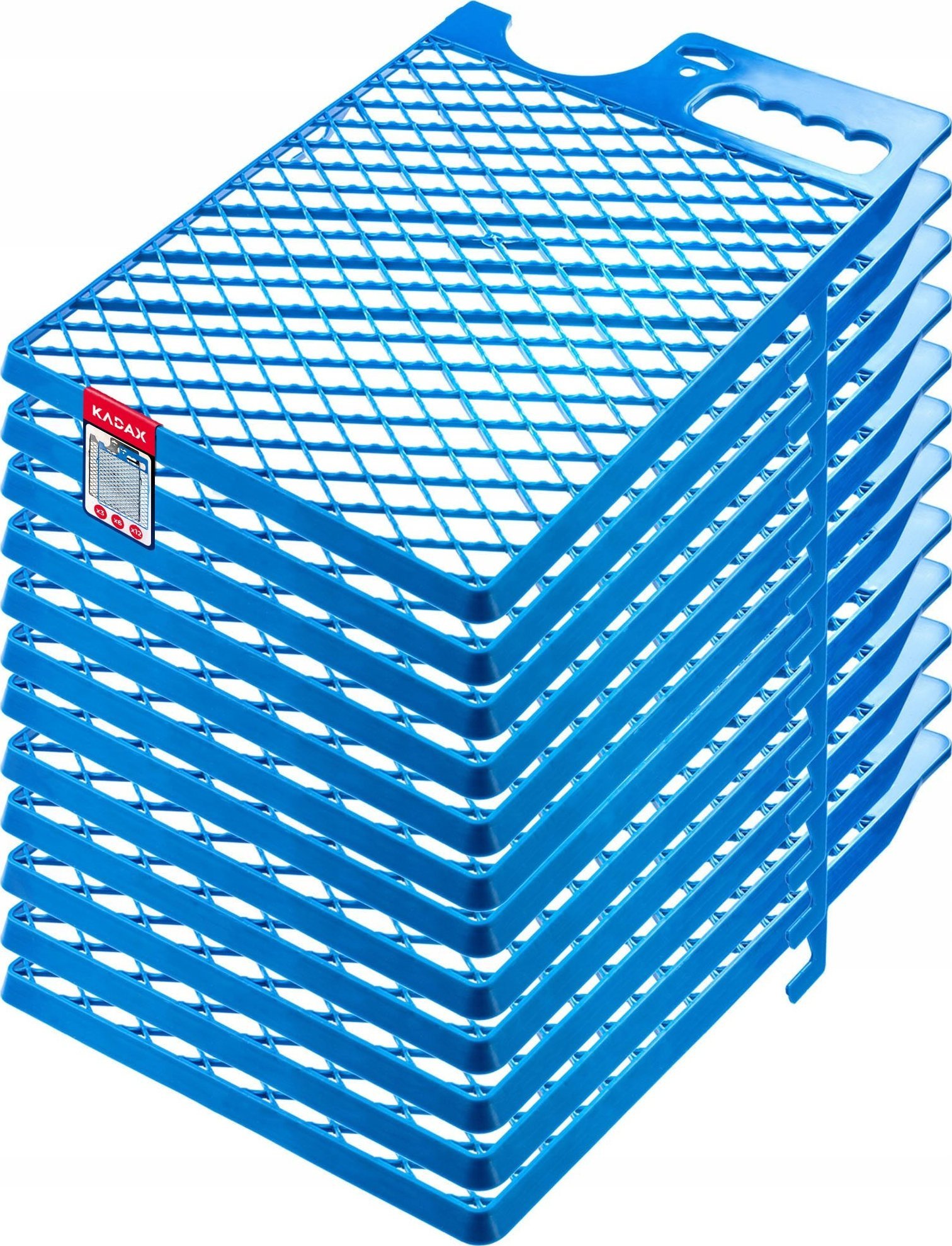 Kadax Kratka Malarska Do Wałka 39x28 cm Niebieska 12szt