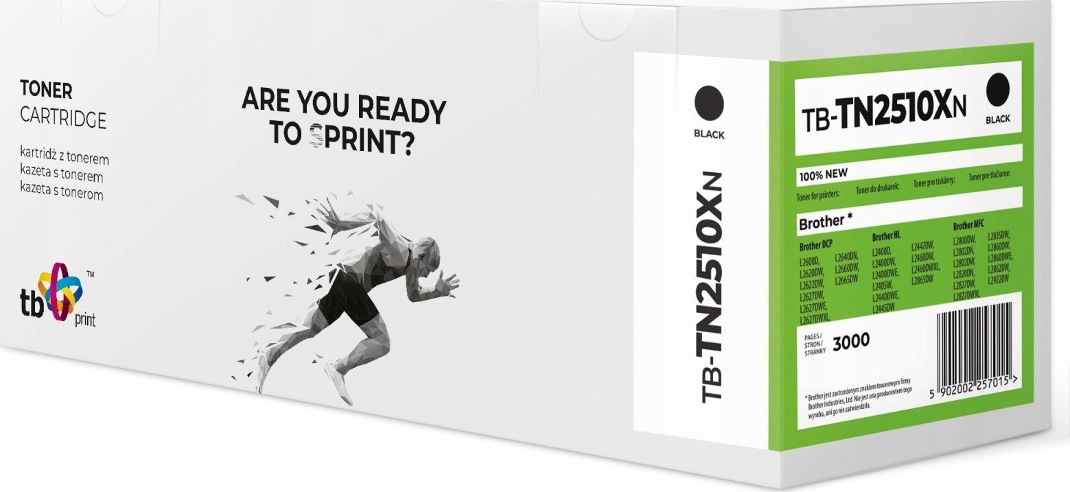 Toner TB Print Toner do Brother TN2510XL TB-TN2510XN BK 100% nowy