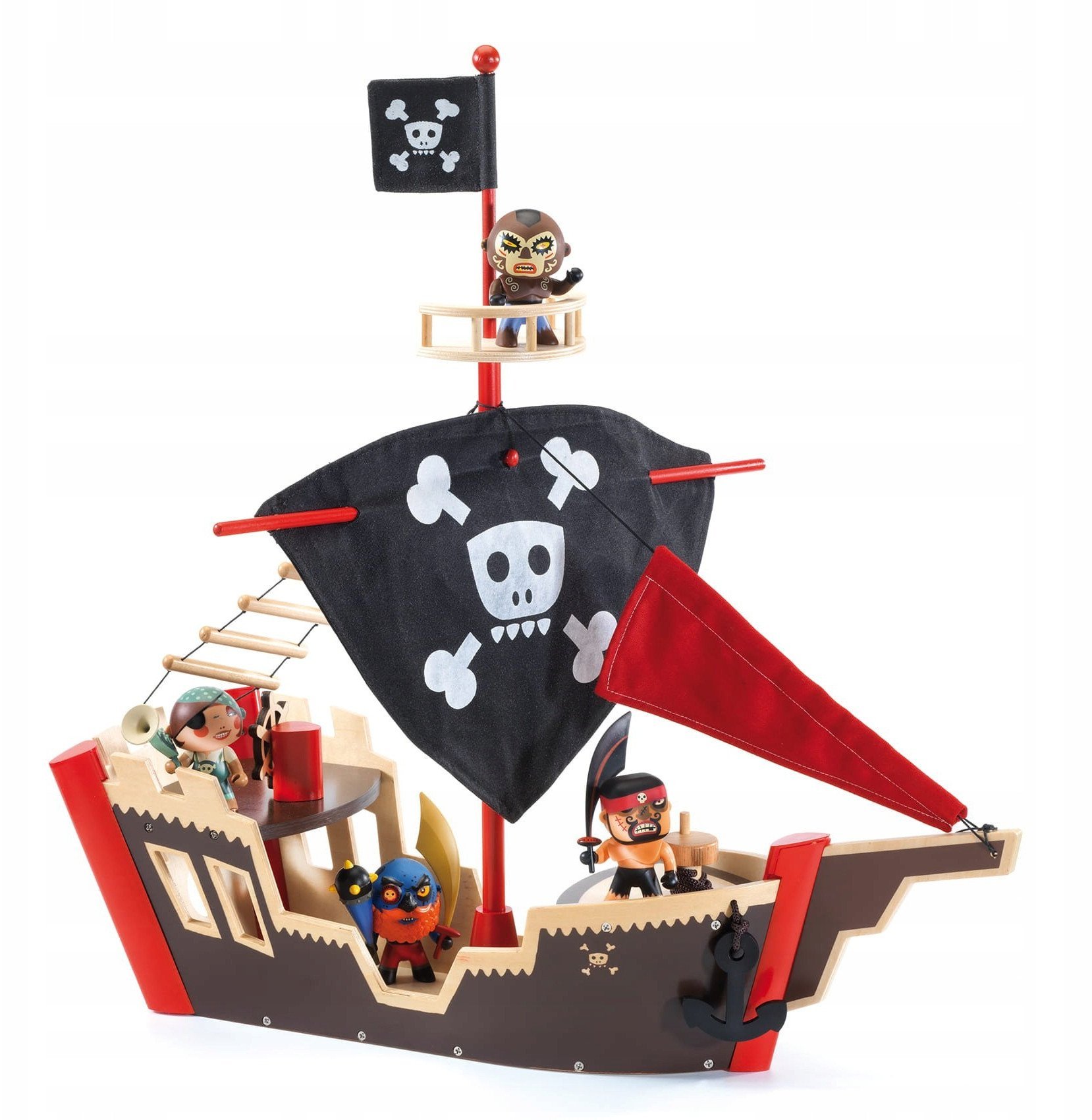 Djeco Arty Toys - Piratų laivas