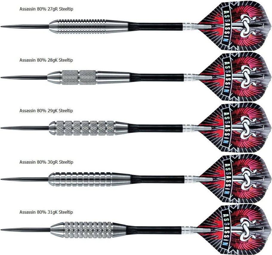 Harrows Rzutki Harrows ASSASSIN HEAVY Steeltip 32 gR