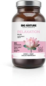 BIG NATURE_Relaxation Plus suplement diety 90 kapsułek