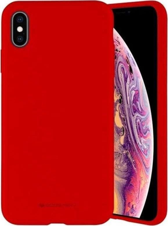 Mercury Mercury Silicone iPhone 16 Plus 6,7" czerwony/red