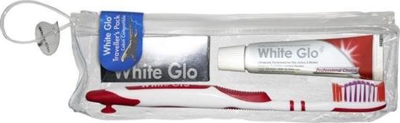 White Glo Zestaw Professional Choice pasta do zębów 16ml + szczoteczka