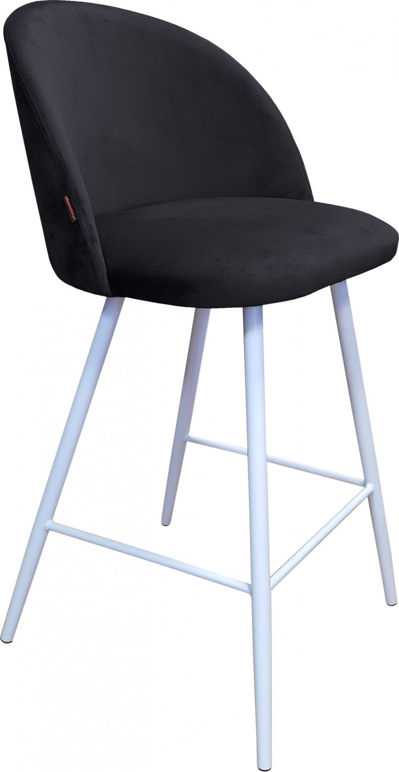 Atos Hoker krzesło barowe Colin podstawa biała MG19