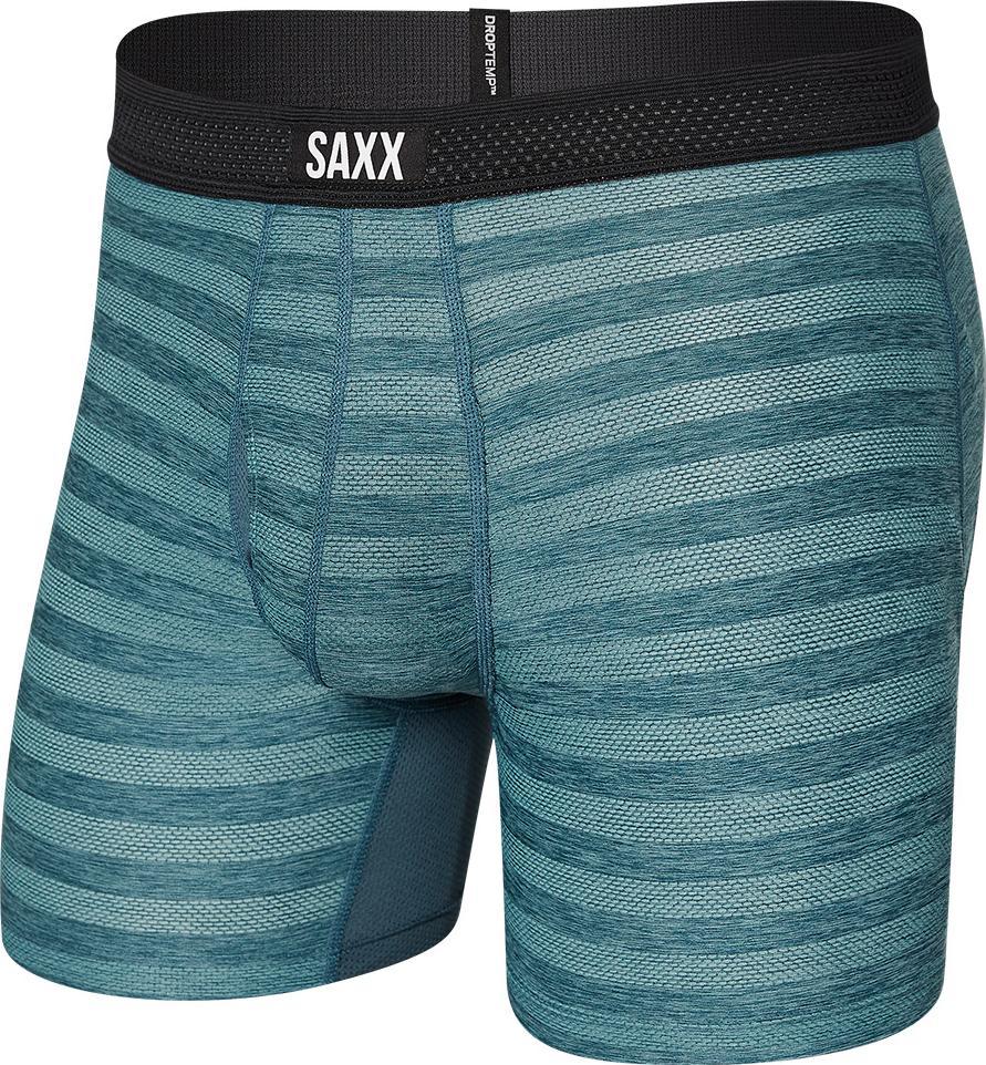 SAXX Bokserki męskie SAXX Hot Shot Morskie Teal Heather S