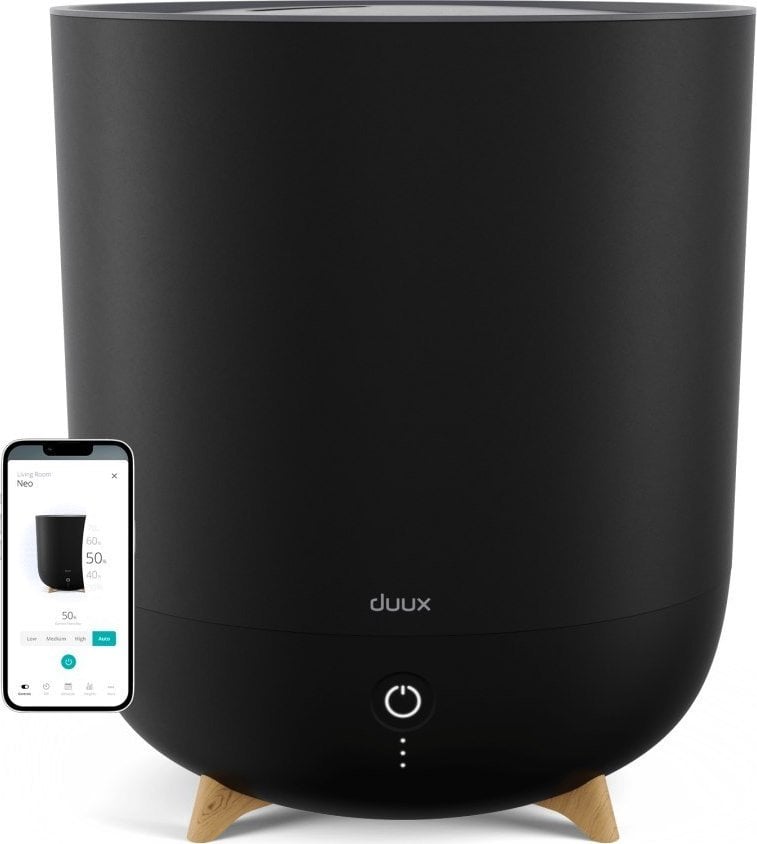 Nawilżacz powietrza Duux Duux | Smart Humidifier | Neo | Water tank capacity 5 L | Suitable for rooms up to 50 m² | Ultrasonic | Humidification capaci
