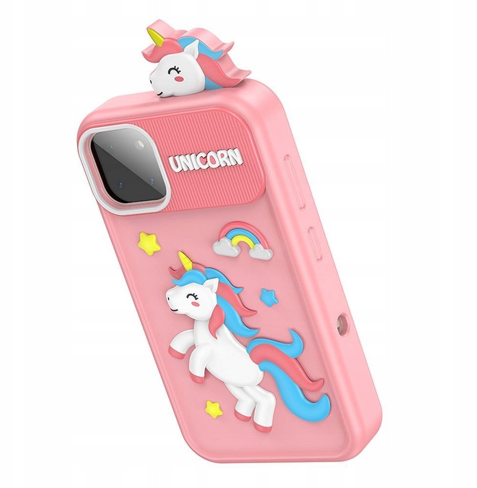 HOCO telefon do gier dla dzieci 2,8" Y103 różowy