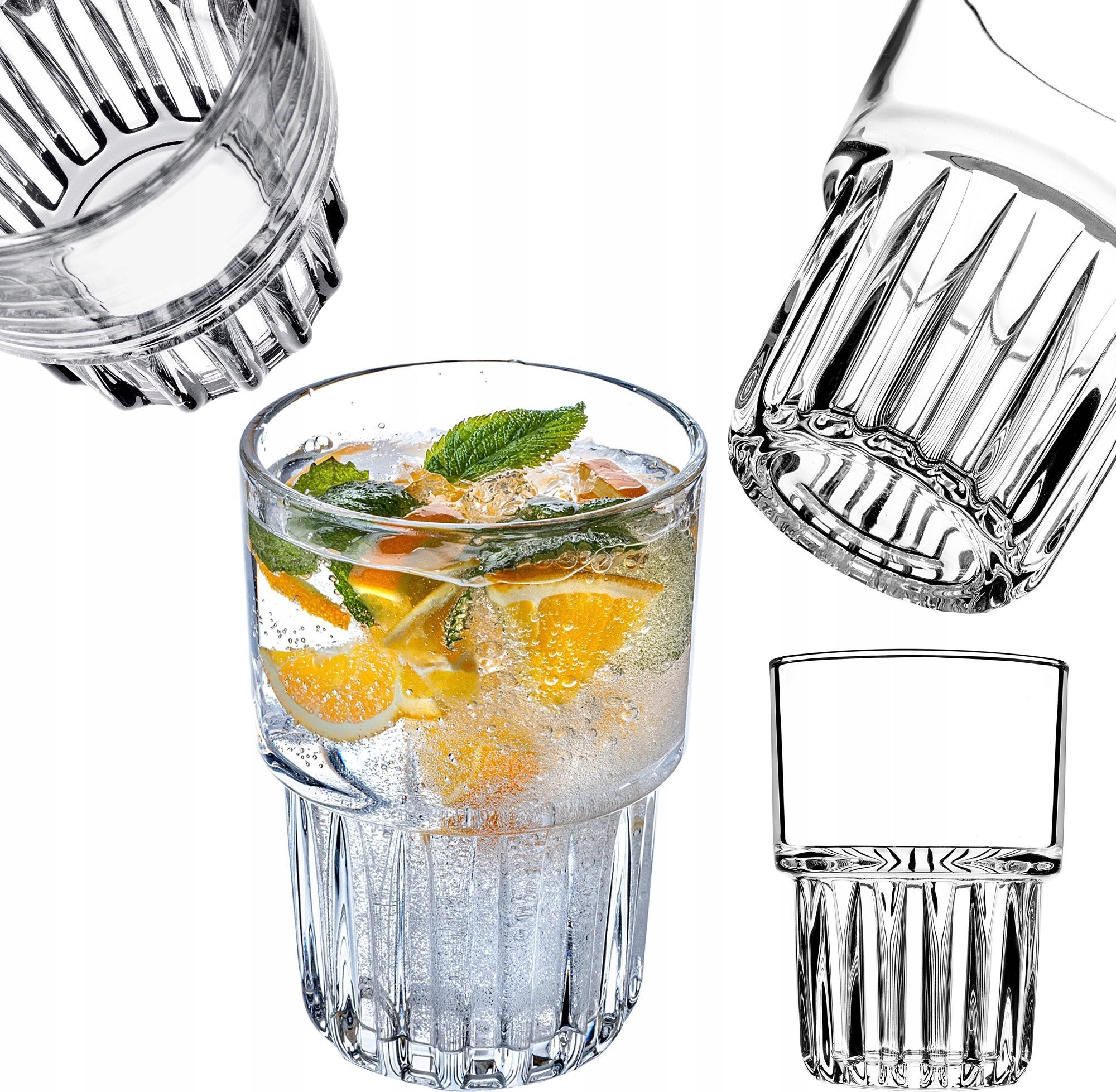 Kadax KADAX Szklanka 320ml Do Napojów Zimnych Drinków Soków Wody Na Sok Wodę