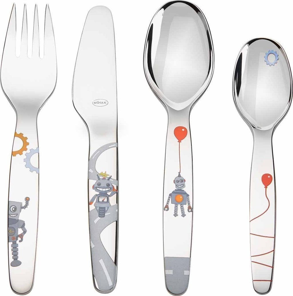 Leonardo ROESLE - Zestaw 4cz. sztućców dla dzieci Kleiner