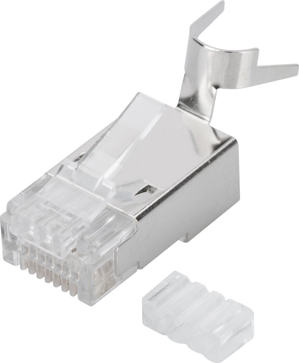 Digitus Assmann DIGITUS MODULAR PLUG FOR ROUND/CABLE CAT 6A SHIELDED