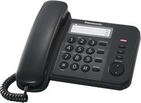 Telefon stacjonarny Panasonic KX-TS520FXB Czarny
