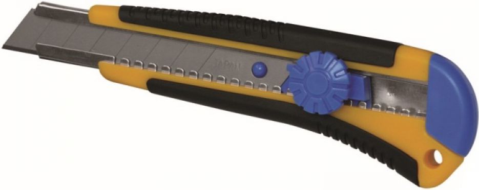 Dedra Nóż na ostrza łamane 18mm + zapasowe ostrza (M9016P)