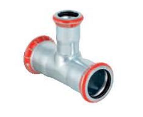 Geberit Trójnik redukcyjny 54x28x54mm MAPRESS C-STAHL - 21224