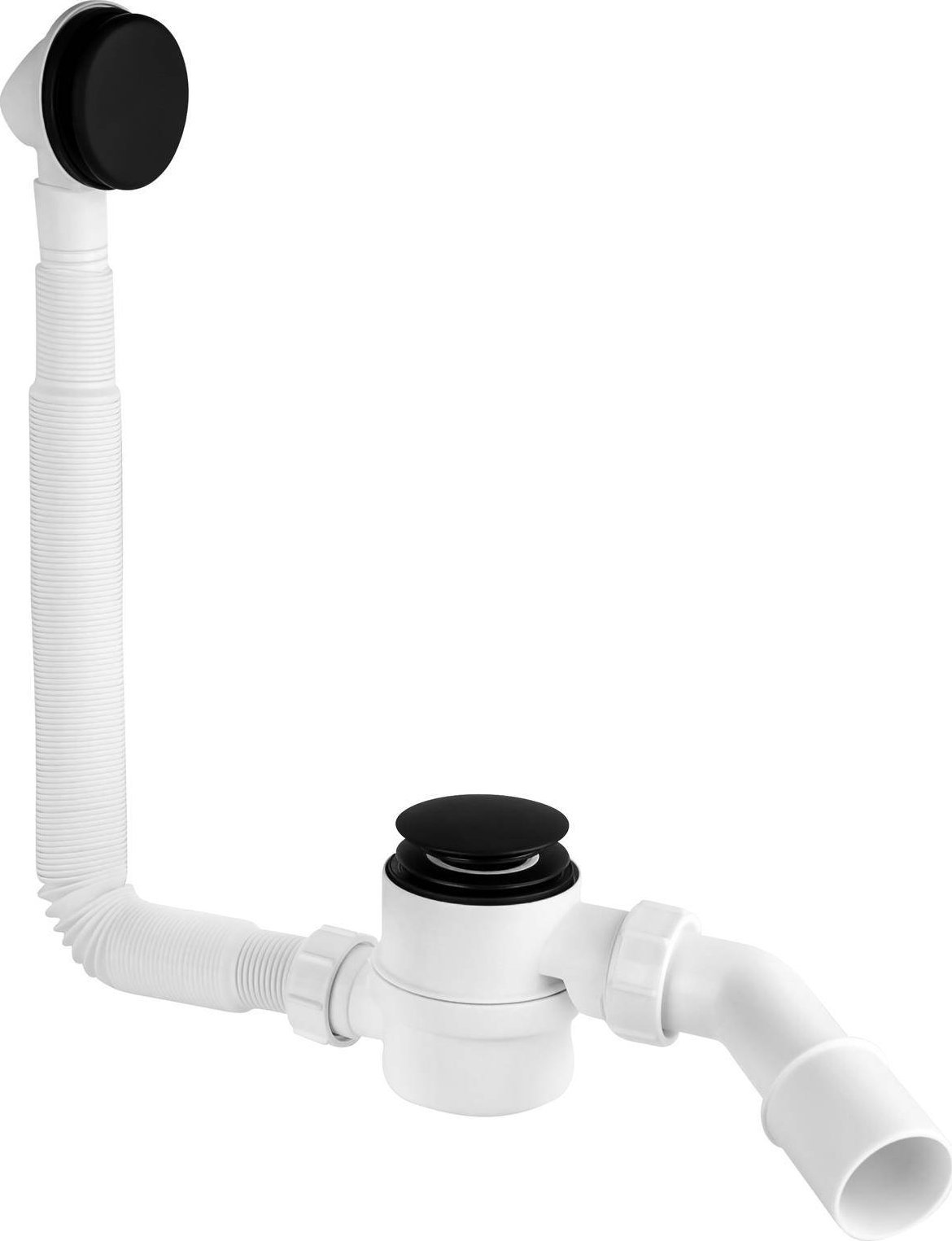 Syfon Mc Alpine Syfon wannowy HC2600CLMB click-clack czarny McAlpine [15]