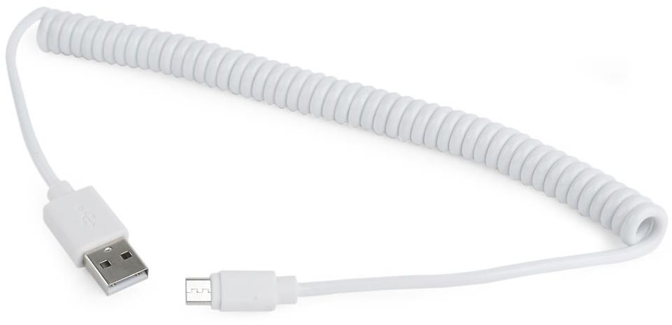 Kabel USB Gembird USB-A - microUSB 1.8 m Biały (CC-mUSB2C-AMBM-6-W)