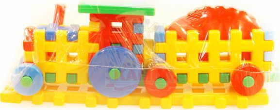 Tupiko Klocki konstrukcyjne traktor farmera