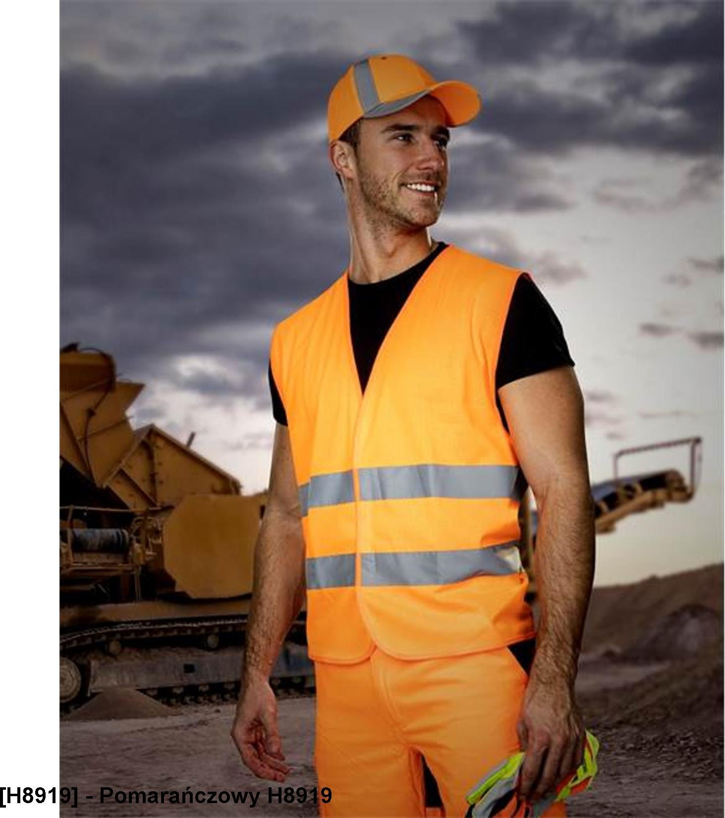 Ardon ARDON BOLT S-M - kamizelka ostrzegawcza - Pomarańczowy H8919 XXL-XXXL