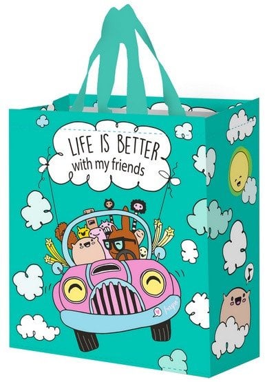 Torba Wesoły Samochodzik 14L turkusowy