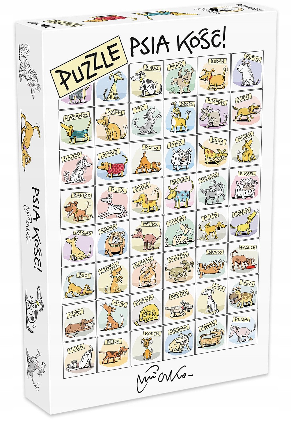 Puzzle 1000 Psia kość!