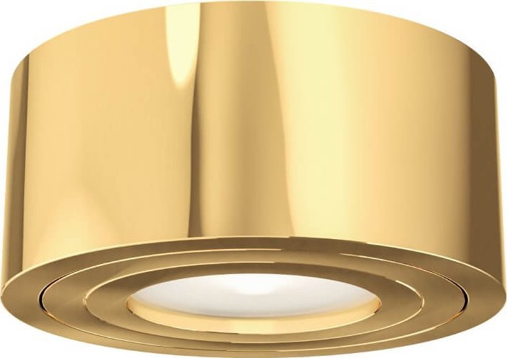 Lampa sufitowa Orlicki Design Spot sufitowy Rullo Gold Mini plafon LED 5,5W złoty do biura