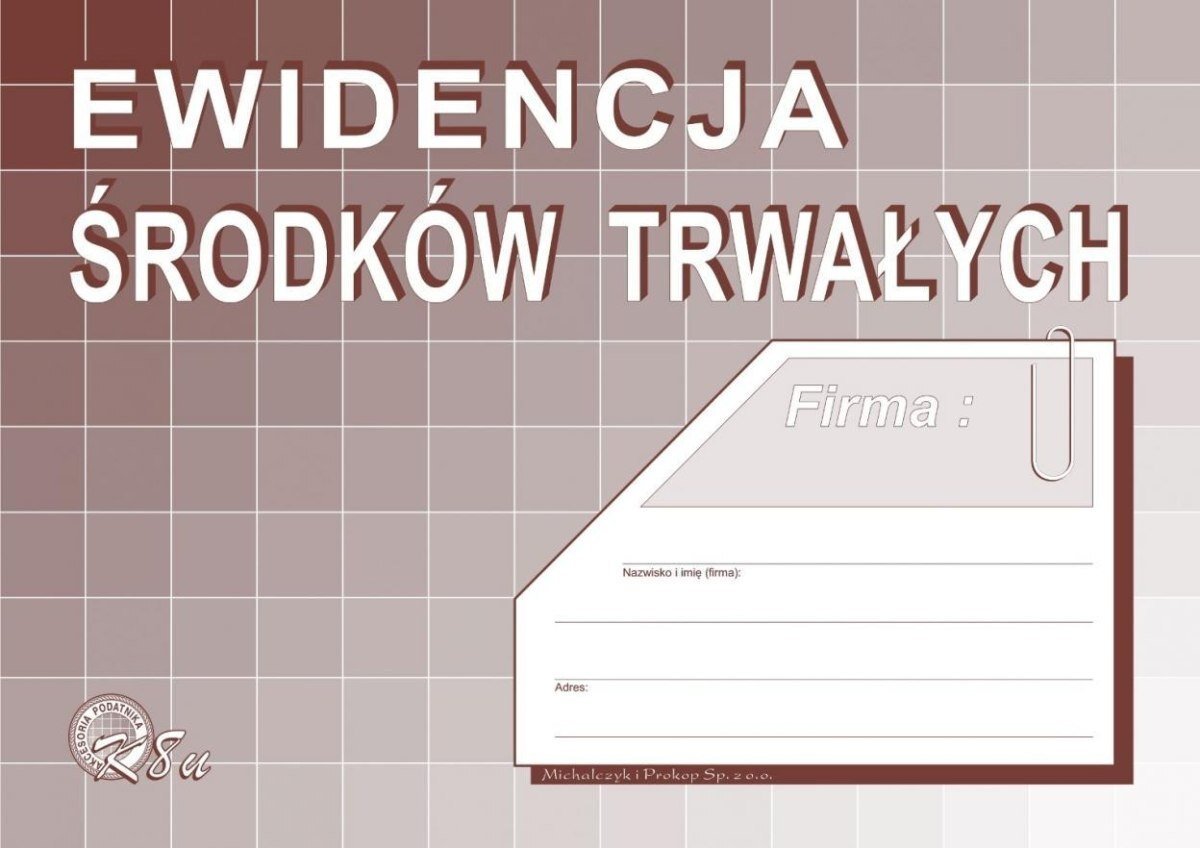 Ewidencja środków trwałych K-8u