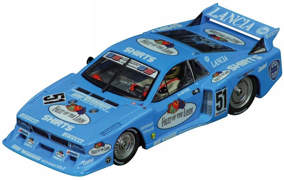 Carrera - Digital 132 Cars - Lancia Beta Montecarlo Turbo Fruit of the Loom. No.51