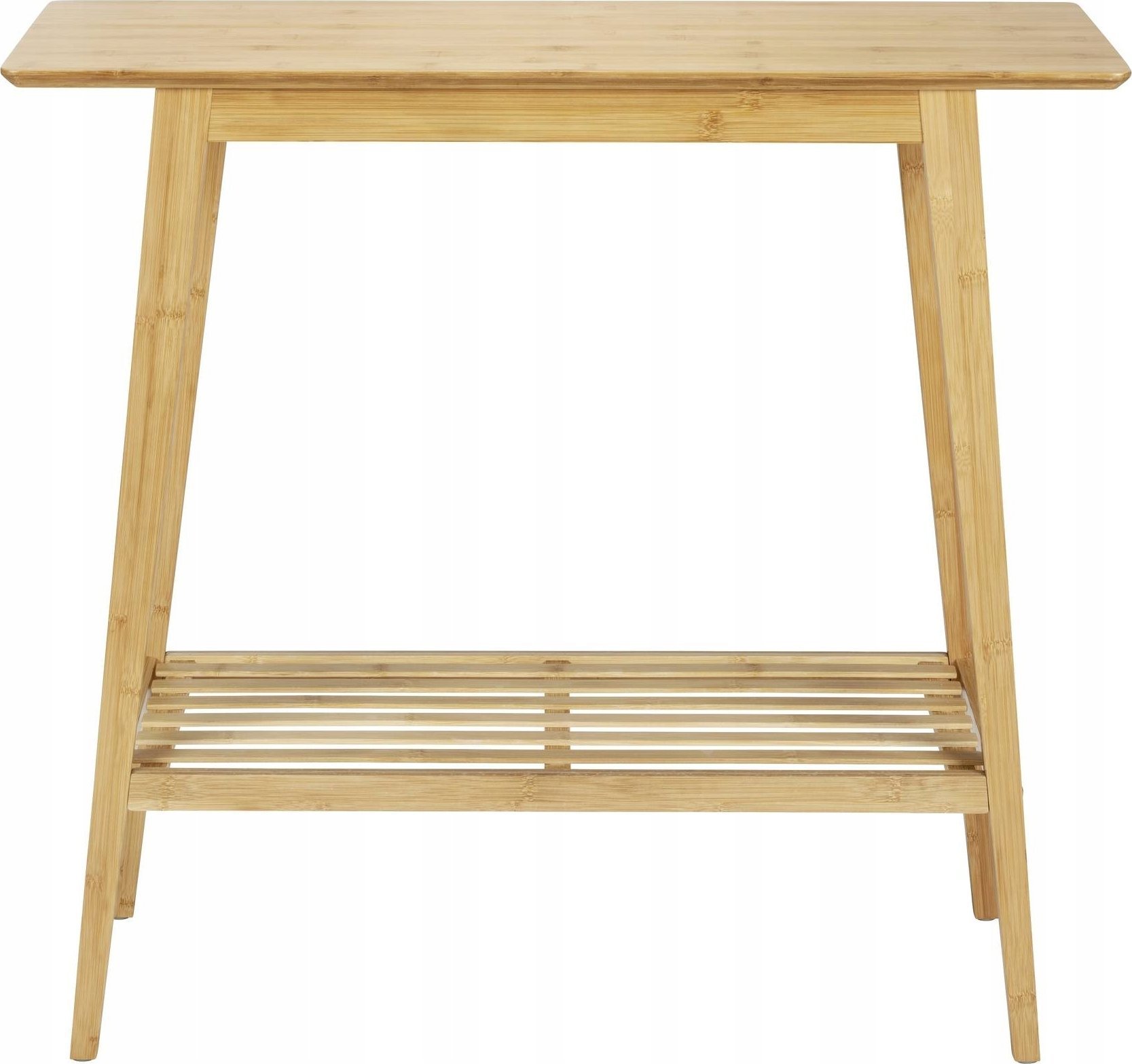 Hendi Bambusowa konsola z półką, 80 x 76 x 30 cm, Kona, WENKO