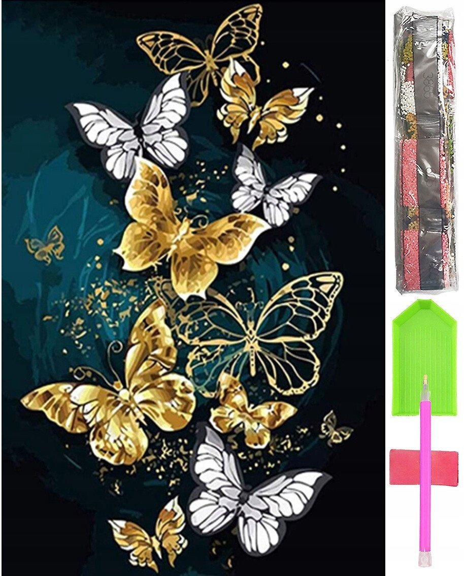 HAFT DIAMENTOWY 5D Zestaw Obraz MOZAIKA 40*60cm