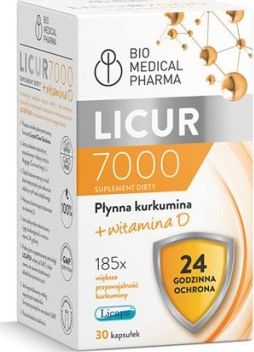 Bio Medical LICUR 7000 + WIT. D 30kaps.