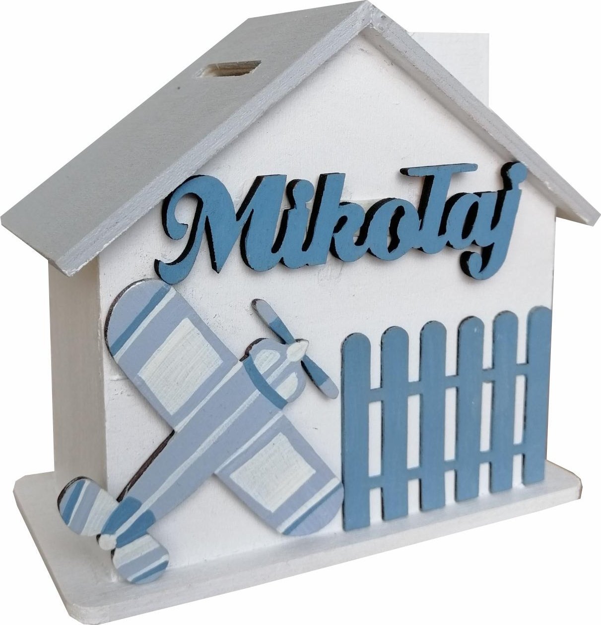 Prowansalska Manufaktura Skarbonka z imieniem nr 01