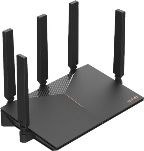 Strong ROUTERBE3600 WIFI7 router bezprzewodowy 2.5 Gigabit Ethernet Dual-band (2.4 GHz/5 GHz) Czarny