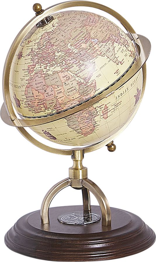 Beliani Globus 25 cm beżowy PIZARRO