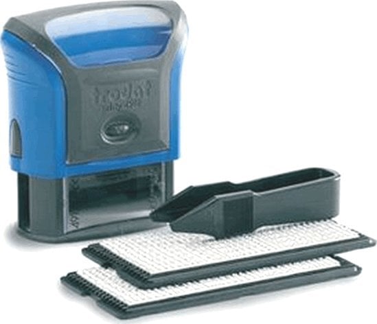 Trodat trodat Stempel Printy Typom 4.0/DB Himmel bl+Kis schw 4912